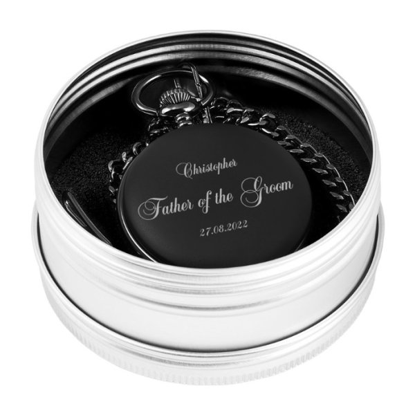 Father of the hot sale groom pocket watch