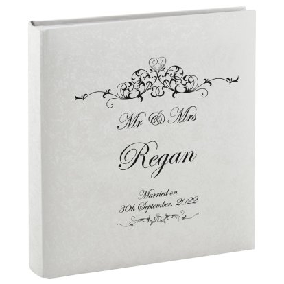 Personalised Deluxe Photo Album - Ornate Swirl