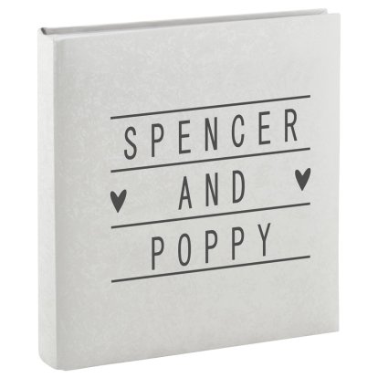 Personalised Photo Album - Couples