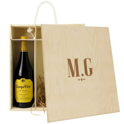 Personalised Triple Anniversary Wine Box 